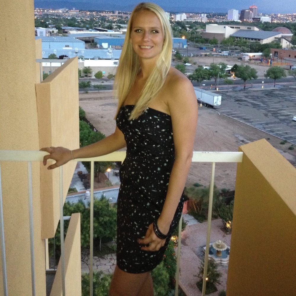 Black BCBG dress